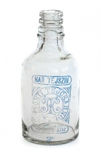 Habtejszínes üveg; Sahneflasche