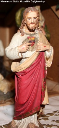Jézus Szíve szobor; Herz Jesu Figur;