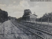 Első kismarosi vasútállomás épülete; Gebäude der ersten Bahnstation in Kismaros;