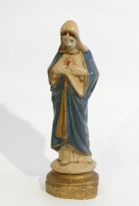 Szűz Mária szobor; Jungfrau Maria Figur; "Hájligi Máriá"