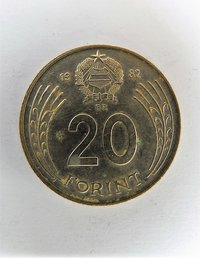 Fém pénz - 20 forint
